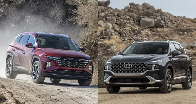 Bộ đôi Hyundai Tucson và Santa Fe bất giờ giảm giá bán khiến nhiều người 'tiếc hùi hụi'