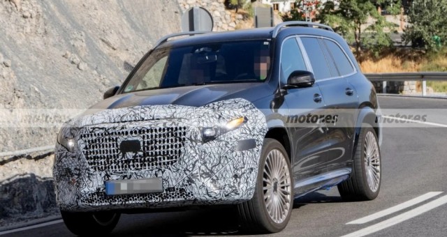 Bắt gặp Mercedes-Maybach GLS 2026 trên đường chạy thử, lộ gần hết chi tiết