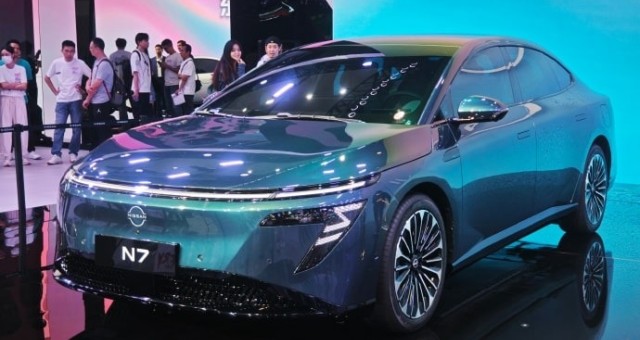 Nissan trình làng sedan thuần điện N7 tại Trung Quốc, kỳ vọng giành lại thị phần