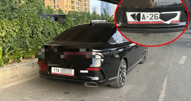 Che biển số để tránh phạt nguội sẽ bị phạt bao nhiêu tiền?
