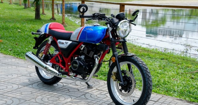 Xe côn tay Honda CGX150 bản Cafe Racer có giá hơn 78 triệu đồng tại Việt Nam