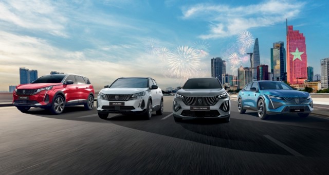 Peugeot ưu đãi đến 85 triệu đồng mừng đại lễ