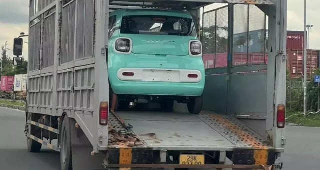 Xe điện mini 'giá mềm' của Trung Quốc đã cập cảng Việt Nam, dự mở bán vào quý III/2025