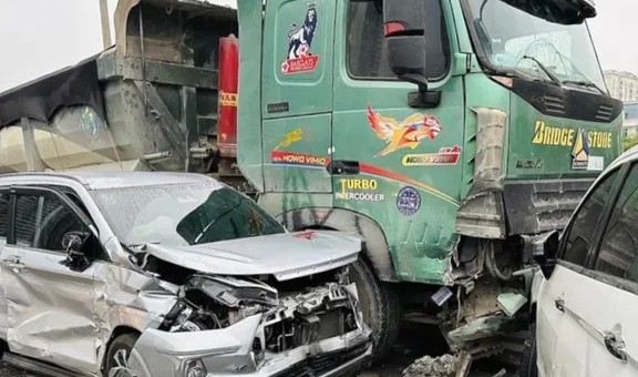 Nhiều vụ va chạm liên hoàn bắt nguồn từ lỗi chủ quan quen thuộc