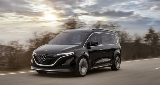 Mercedes-Benz EQT - Minivan sang trọng chạy điện “đẹp hút hồn”