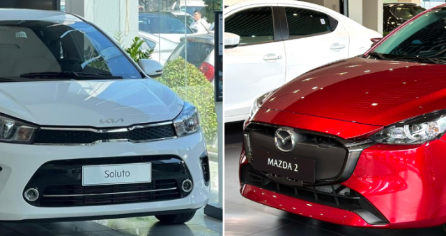 So sánh Mazda 2 và Kia Soluto: Xe nào tốt hơn?