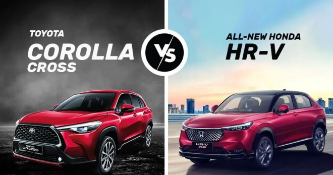 So sánh Toyota Corolla Cross và Honda HR-V: Xe nào tốt hơn?