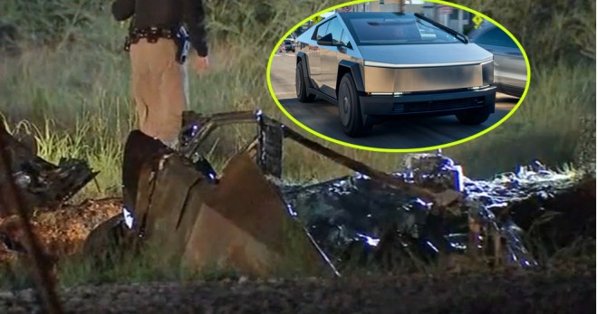 Tesla Cybertruck mất kiểm soát, tài xế thiệt mạng vì xe bốc cháy dữ dội