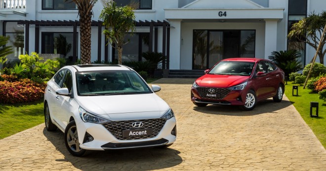 So sánh 4 phiên bản của Hyundai Accent tại Việt Nam