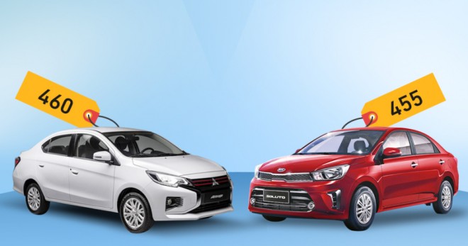 So sánh Kia Soluto và Mitsubishi Attrage: Xe nào tốt hơn? | Auto5