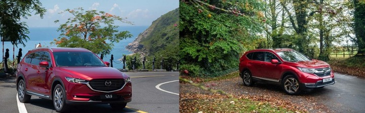 Động cơ của Cx-8 và CR-V