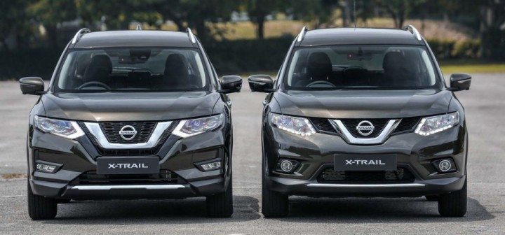 Nissan X-trail 2020 và X-trail 2018