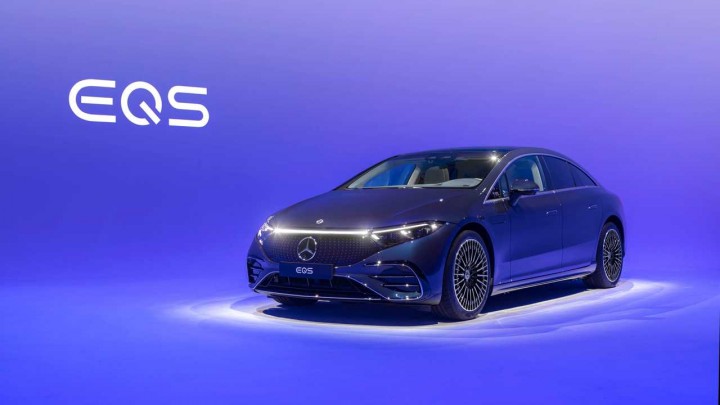 Mercedes-Benz EQS vừa ra mắt