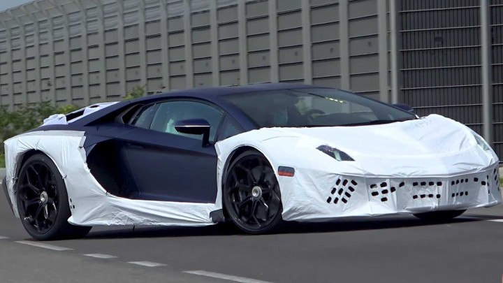Lamborghini Aventador S rò rỉ hồi tháng 5 vừa qua