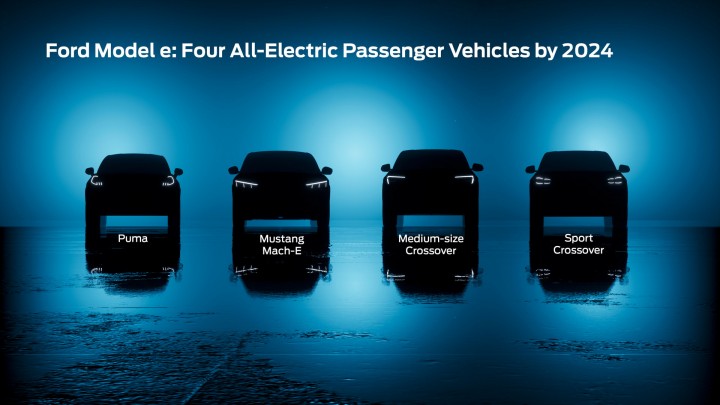 4 mẫu crossover điện mới của Ford