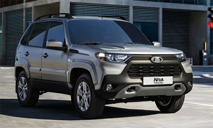 Mẫu xe Lada Niva Travel có thiết kế khá giống Toyota RAV4