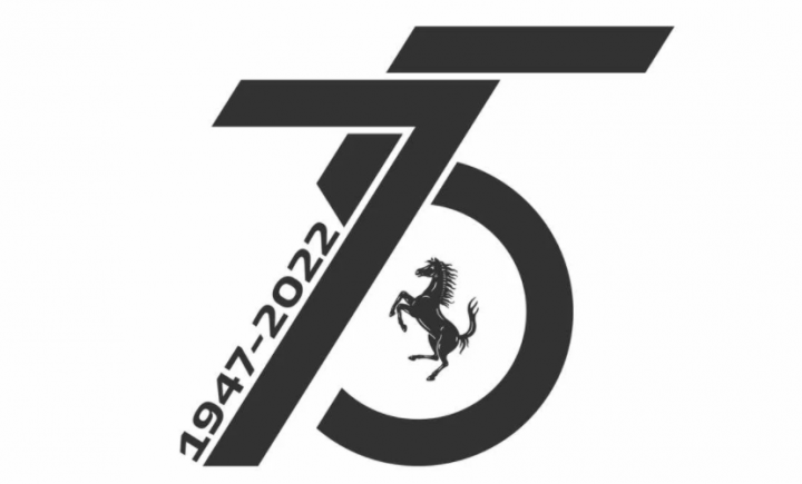 Logo kỷ niệm 75 năm thành lập của Ferrari