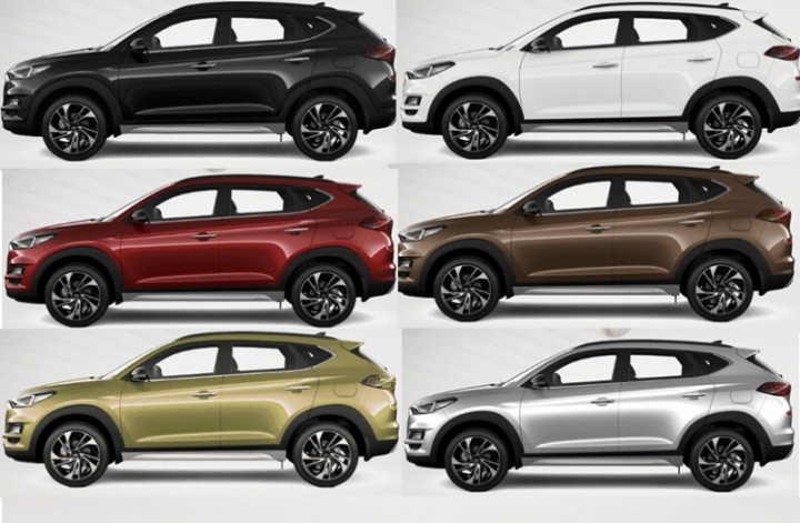 mau xe tucson