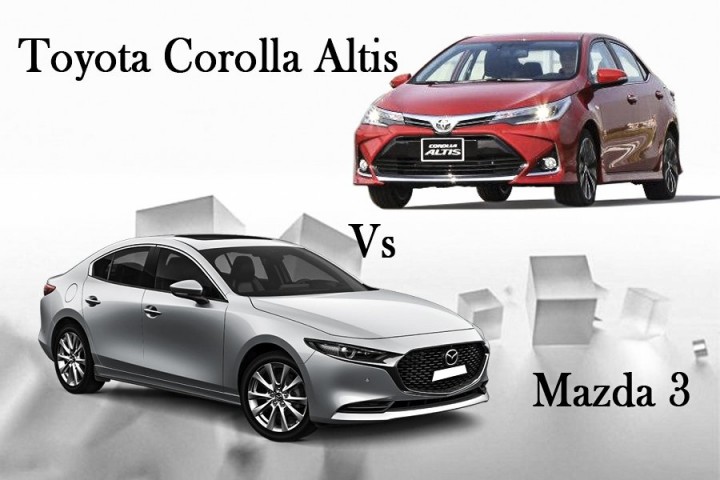 Corolla Altis- Mazda 3 - 01