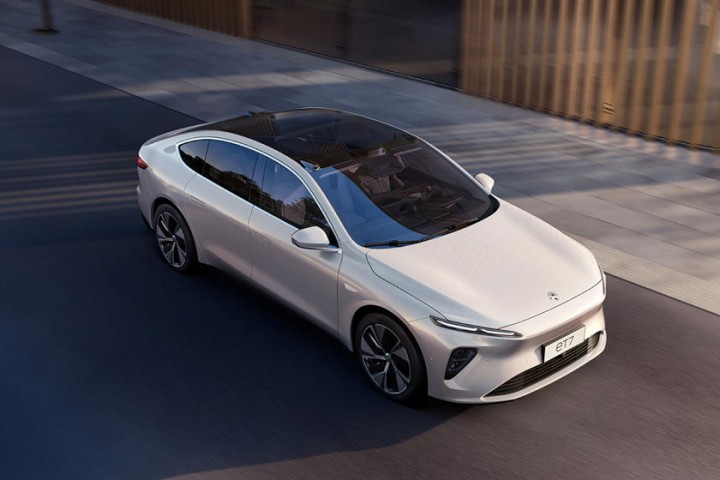 Mẫu xe điện ET7 của NIO