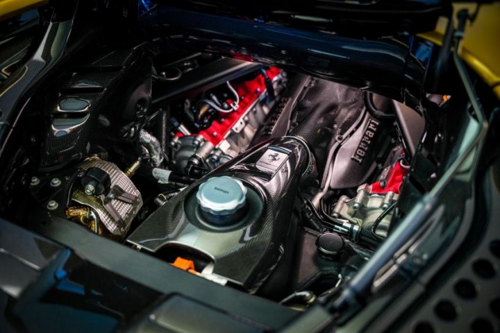 Hệ thống truyền động trên Ferrari SF90 Spider