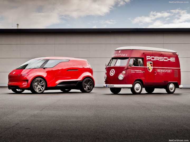 Porsche Vision Renndienst lấy cảm hứng từ chiếc VW Bus những năm 1950