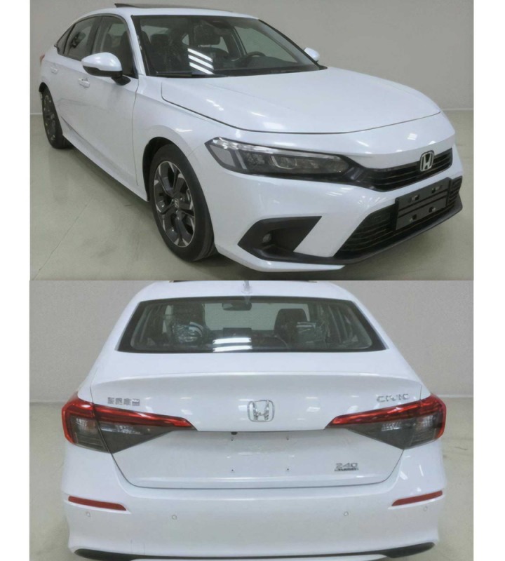 Hình ảnh Honda Civic 2022 rò rỉ tại Trung Quốc