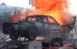 Chiếc xe tải bất ngờ bốc cháy dữ dội khi cố gắng đạt đến tốc độ...3000 con ngựa