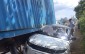 Thành phố Hồ Chí Minh: tài xế Range Rover thoát chết sau khi bị container ép dúm dưới gầm