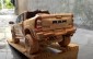 Chiêm ngưỡng mô hình siêu bán tải RAM 1500 TRX bằng gỗ qua bàn tay người thợ Việt