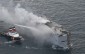 Con tàu chở 3.000 chiếc ô tô bốc cháy dữ dội ngoài biển khơi, một người thương vong