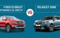 So sánh Ford Everest và Peugeot 5008: Sư tử Pháp có làm chủ 'rừng xanh'?