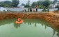 Người và xe máy rơi xuống 'hố tử thần' ở Bắc Kạn